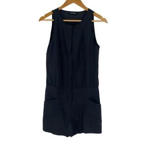 Arc’teryx Kyla black romper womens size 6 sleeveless